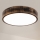 Brilagi - Plafoniera LED CARVALHO SMOKEY LED/36W/230V, finitura in rovere, diam. 47,5 cm