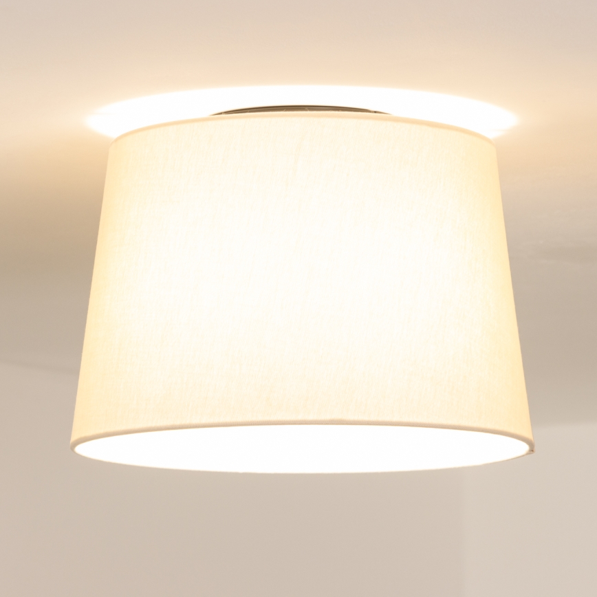 Brilagi - Plafoniera LED CERIA 1xE27/40W/230V Ø 30 cm beige