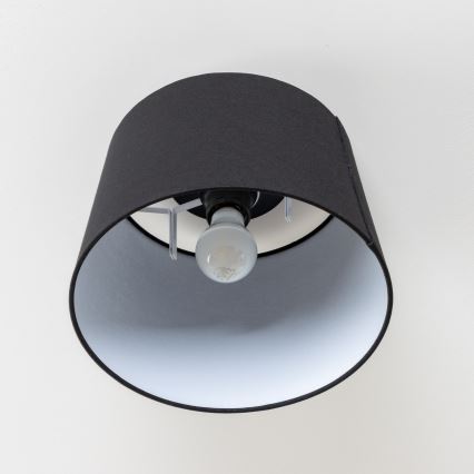 Brilagi - Plafoniera LED CERIA 1xE27/40W/230V Ø 30 cm nera