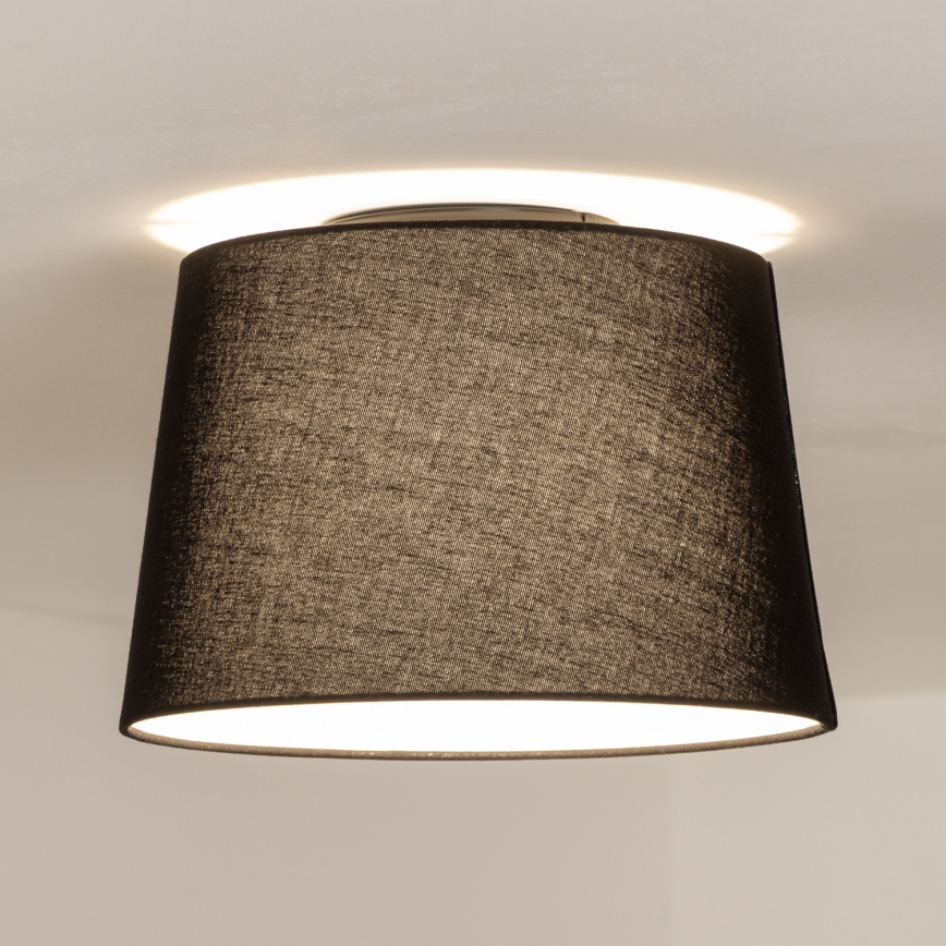 Brilagi - Plafoniera LED CERIA 1xE27/40W/230V Ø 30 cm nera
