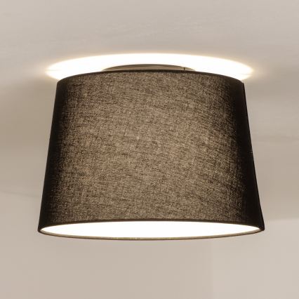 Brilagi - Plafoniera LED CERIA 1xE27/40W/230V Ø 30 cm nero
