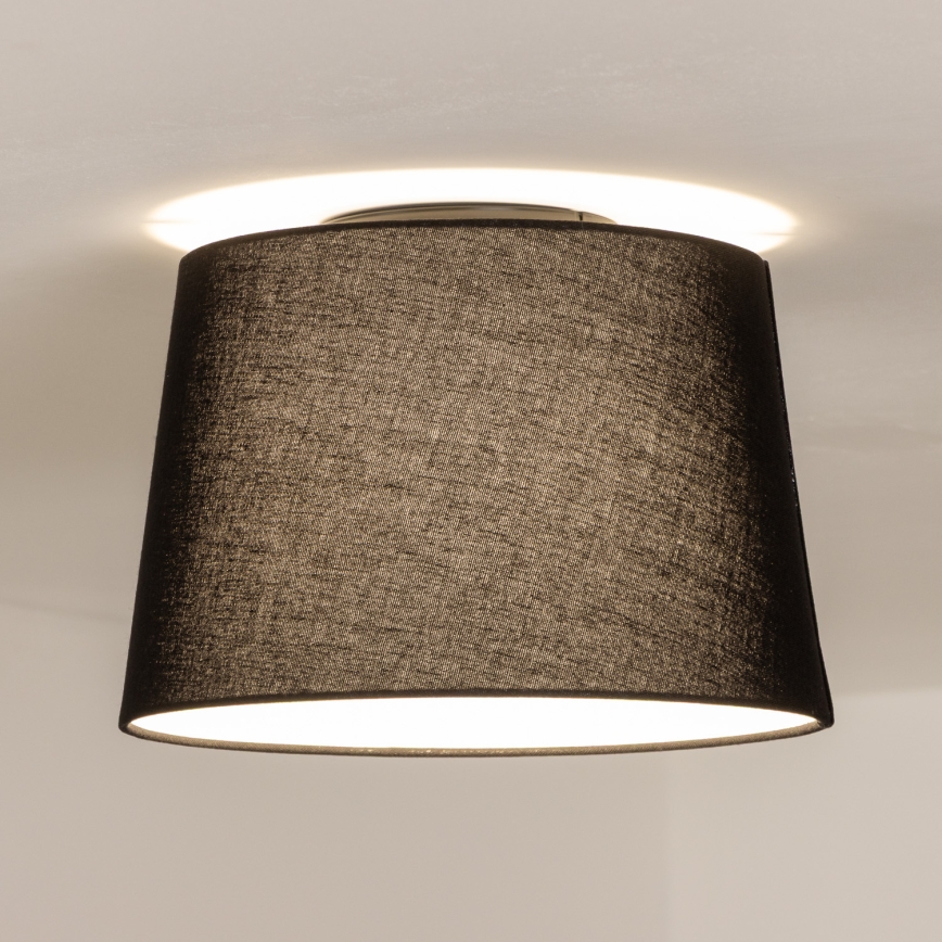 Brilagi - Plafoniera LED CERIA 1xE27/40W/230V Ø 30 cm nero