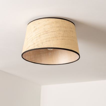 Brilagi - Plafoniera LED CERIA 1xE27/40W/230V Ø 35 cm beige