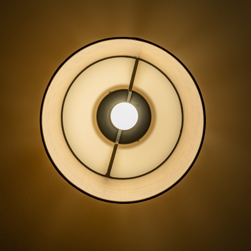 Brilagi - Plafoniera LED CERIA 1xE27/40W/230V Ø 35 cm beige