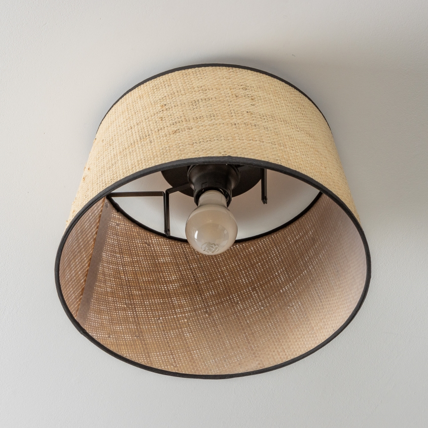 Brilagi - Plafoniera LED CERIA 1xE27/40W/230V Ø 35 cm beige