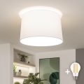 Brilagi - Plafoniera LED CERIA 1xE27/40W/230V Ø 45 cm bianca