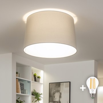 Brilagi - Plafoniera LED CERIA 1xE27/40W/230V Ø 45 cm, grigio