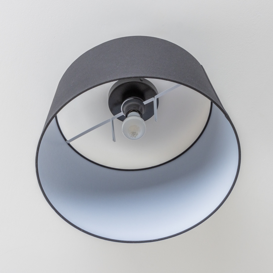 Brilagi - Plafoniera LED CERIA 1xE27/40W/230V Ø 45 cm nero