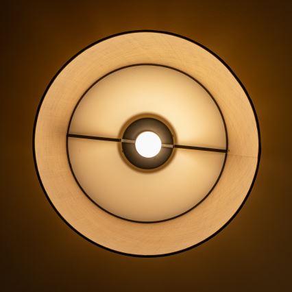 Brilagi - Plafoniera LED CERIA 1xE27/40W/230V Ø 50 cm beige