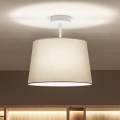 Brilagi - Plafoniera LED CERIA 1xE27/60W/230V Ø 30 cm bianco/grigio