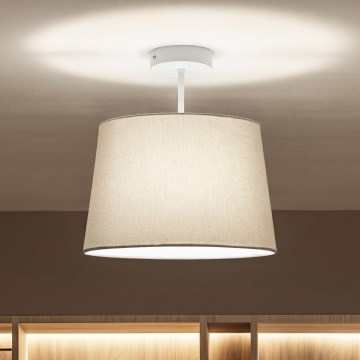 Brilagi - Plafoniera LED CERIA 1xE27/60W/230V Ø 30 cm bianco/grigio