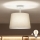 Brilagi - Plafoniera LED CERIA 1xE27/60W/230V Ø 30 cm bianco/grigio