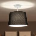 Brilagi - Plafoniera LED CERIA 1xE27/60W/230V Ø 30 cm bianco/nero