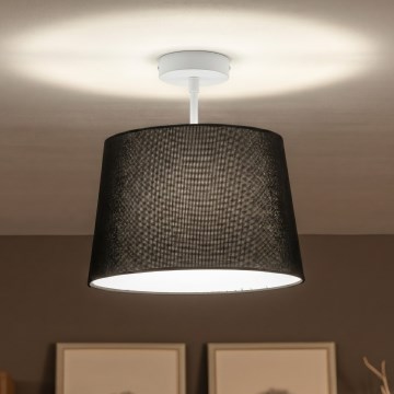 Brilagi - Plafoniera LED CERIA 1xE27/60W/230V Ø 30 cm bianco/nero