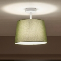 Brilagi - Plafoniera LED CERIA 1xE27/60W/230V Ø 30 cm bianco/verde