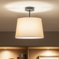 Brilagi - Plafoniera LED CERIA 1xE27/60W/230V Ø 30 cm nero/beige