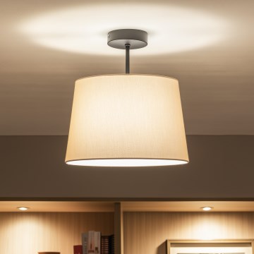Brilagi - Plafoniera LED CERIA 1xE27/60W/230V Ø 30 cm nero/beige