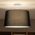 Brilagi - Plafoniera LED CERIA 1xE27/60W/230V Ø 45 cm bianco/nero