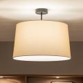 Brilagi - Plafoniera LED CERIA 1xE27/60W/230V Ø 45 cm nero/beige