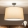 Brilagi - Plafoniera LED CERIA 1xE27/60W/230V Ø 45 cm nero/beige