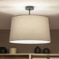 Brilagi - Plafoniera LED CERIA 1xE27/60W/230V Ø 45 cm nero/grigio