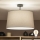 Brilagi - Plafoniera LED CERIA 1xE27/60W/230V Ø 45 cm nero/grigio