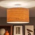 Brilagi - Plafoniera LED CERIA a montaggio superficiale 1xE27/60W/230V diam. 45 cm bianco/beige