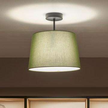 Brilagi - Plafoniera LED CERIA a soffitto 1xE27/60W/230V Ø 30 cm nero/verde
