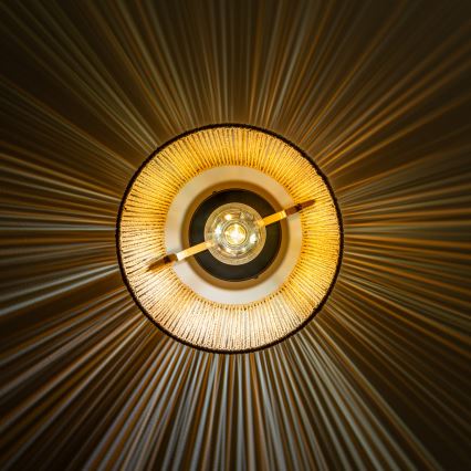 Brilagi - Plafoniera LED CERIA BOHO 1xE27/40W/230V Ø 28 cm marrone