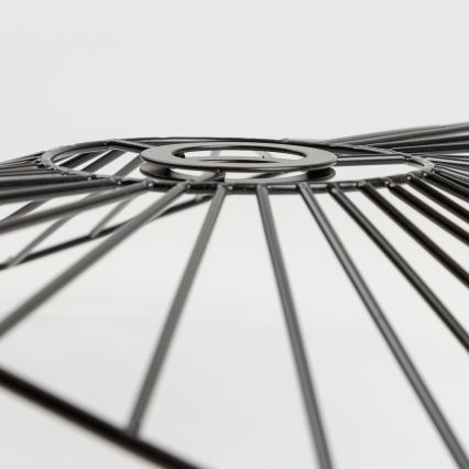 Brilagi - Plafoniera LED CERIA WIRE 1xE27/40W/230V 40x56 cm nero/rovere