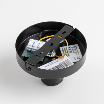 Brilagi - Plafoniera LED CERIA WIRE 1xE27/40W/230V diam. 45 cm nera