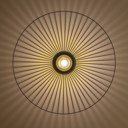 Brilagi - Plafoniera LED CERIA WIRE 1xE27/40W/230V Ø 60 cm nero