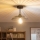 Brilagi - Plafoniera LED CERIA WIRE 1xE27/60W/230V Ø 26 cm nero