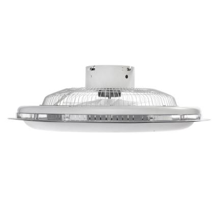 Brilagi - Plafoniera LED con ventilatore dimmerabile RONDA LED/65W/230V 3000K-6500K argento+ telecomando