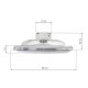 Brilagi - Plafoniera LED con ventilatore dimmerabile RONDA LED/65W/230V 3000K-6500K argento+ telecomando