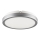 Brilagi - Plafoniera LED da bagno PERA 18W/230V diametro 22 cm IP65 argento