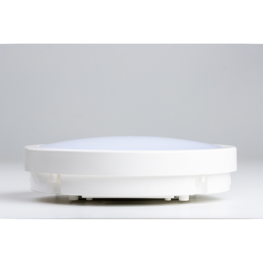 Brilagi - Plafoniera LED da bagno PERA LED/18W/230V diametro 22 cm IP65 bianco