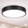 Brilagi - Plafoniera LED da bagno POOL, 36W, 230V, 3000/4000/5500K, Ø 40 cm, IP54, nero