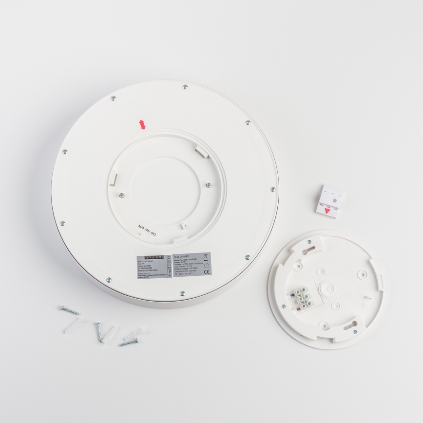 Brilagi - Plafoniera LED da bagno POOL LED/24W/230V 3000/4000/5500K Ø 30 cm IP54 bianca