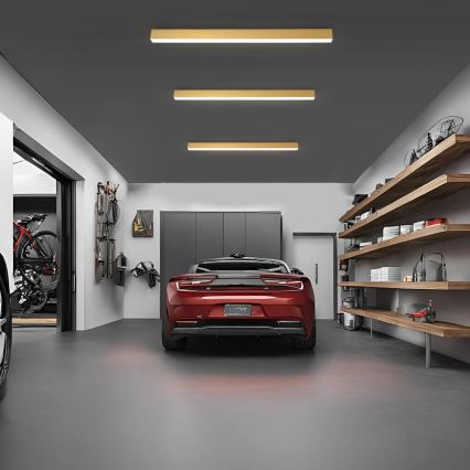 Brilagi - Plafoniera LED per bagno SLEEKLINE LED/40W/230V 3000/4500/6000K dorata IP44