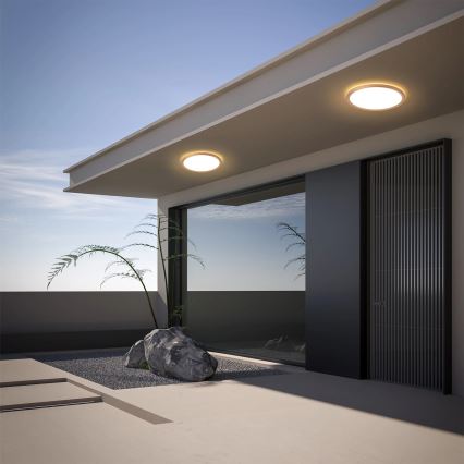 Brilagi - Plafoniera LED da bagno ULTRA SLIM 18W/230V Ø 30 cm oro rosa IP54