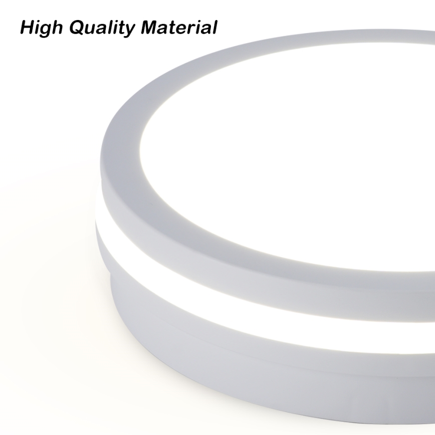 Brilagi - Plafoniera LED da esterno BENE LED/24W/230V diam. 26 cm bianca IP54