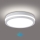 Brilagi - Plafoniera LED da esterno con sensore BENE LED/24W/230V Ø 26 cm bianco IP54