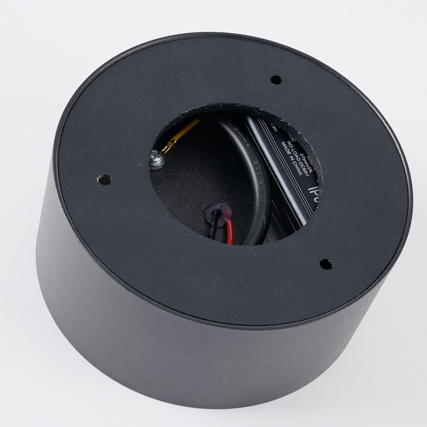 BRILAGI - Plafoniera LED da esterno FORIS LED/9W/230V Ø 9 cm antracite IP44