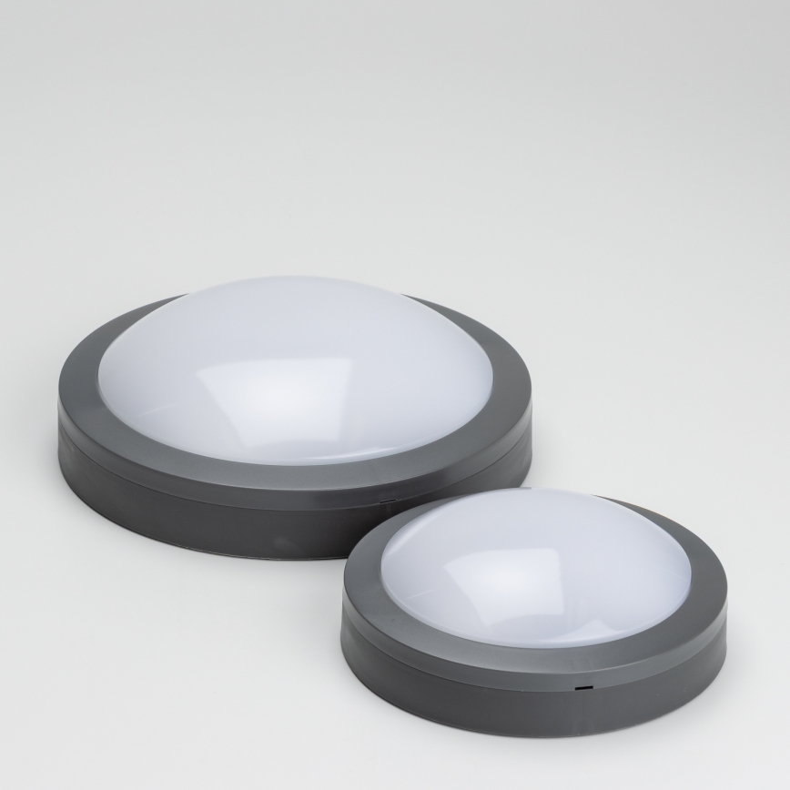 Brilagi - Plafoniera LED da esterno LED/13W/230V diametro 17 cm IP54 antracite