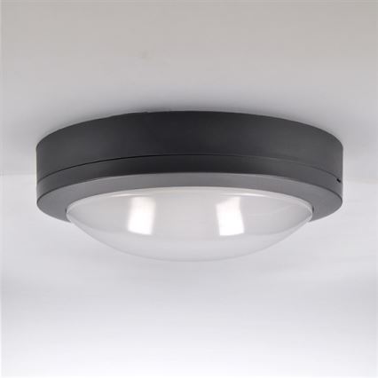 Brilagi - Plafoniera LED da esterno LED/13W/230V diametro 17 cm IP54 antracite