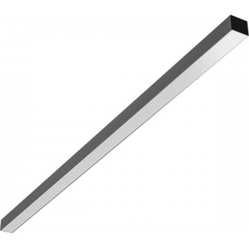 Brilagi - Plafoniera LED da soffitto a montaggio superficiale FULLDAY LED/20/30/40W/230V 2700/4000/6000K 120 cm UGR<19 nero