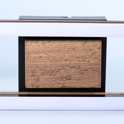 Brilagi - Plafoniera dimmerabile a LED VELVET SQUARE LED/24W/230V 43x43 cm 3000/4000/6500K + telecomando rosa