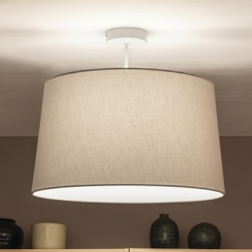 Brilagi - Plafoniera LED da soffitto CERIA 1xE27/60W/230V Ø 45 cm bianco/grigio