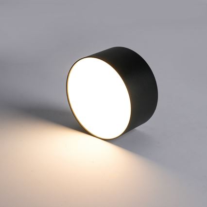 Brilagi - Plafoniera LED per bagno FORIS LED/14W/230V Ø 12 cm nero IP44